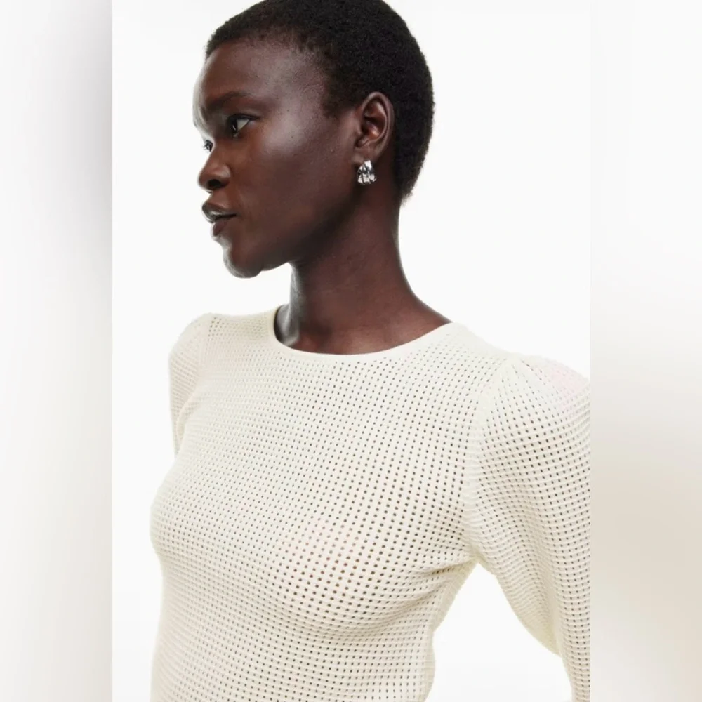 NWOT! Aritzia Wilfred Rosetta Sweater, sz L - Picture 2 of 8